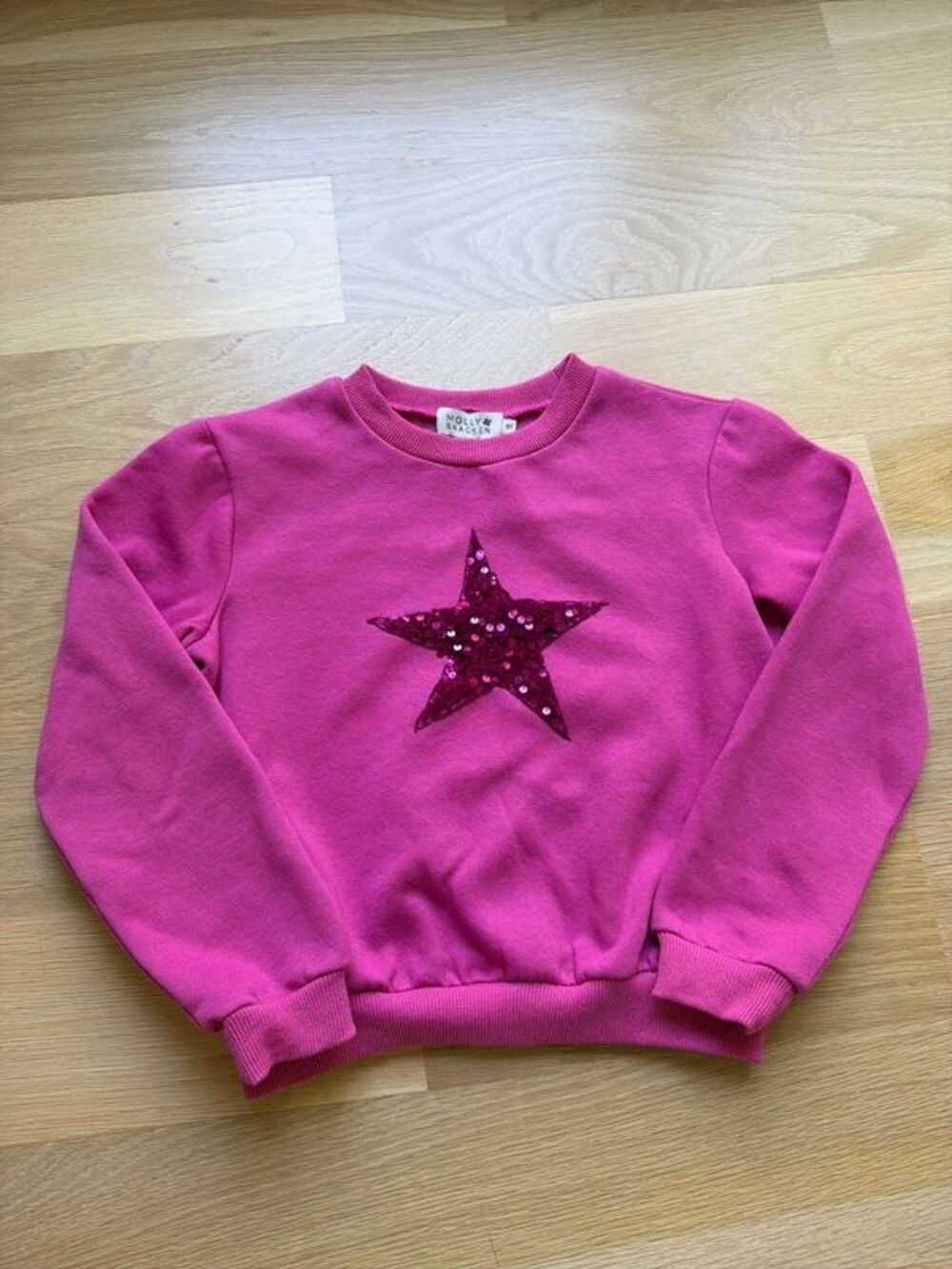 Molly Bracken girls pink star sweatshirt size 10